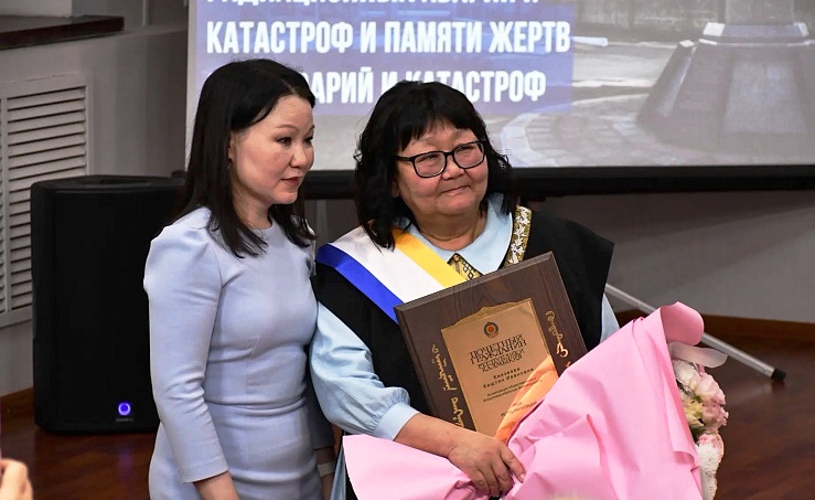 Звание «Почётный гражданин Республики Калмыкия» присвоено Председателю регионального отделения СЖР