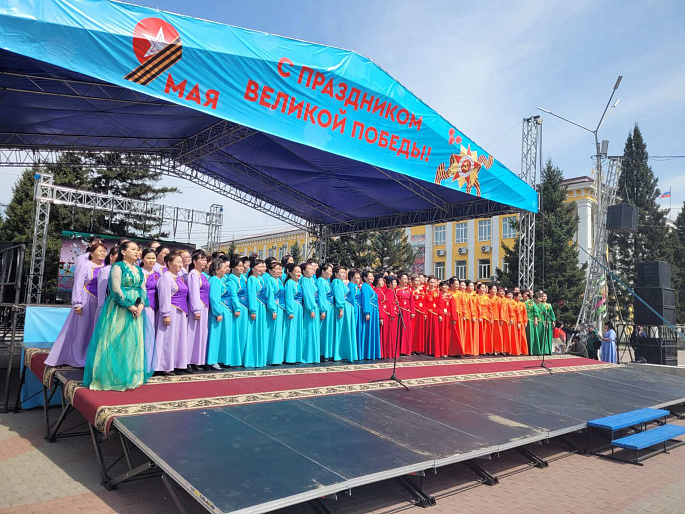 Матери Тывы - за Победу!