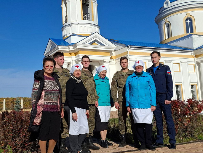 В Ртищевском районе организован отряд сестер милосердия