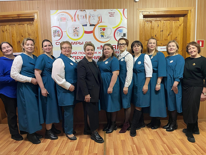 Председатель Архангельского РО ЖСР встретилась с активистками Ленского района