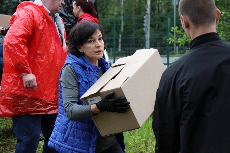 Из Всеволожского района в зону СВО отправился очередной гуманитарный груз