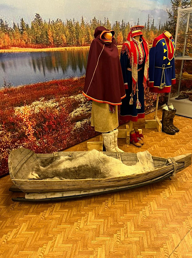 Посещение семейного музея саамов