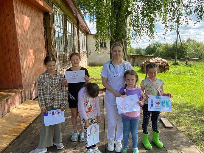 «Здравствуйте, детский доктор!» - цикл мероприятий юрьянских союзниц