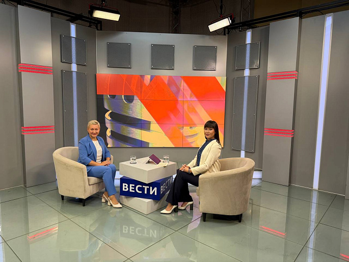 Лидер нижегородских женщин - гость программы «Вести-Интервью»