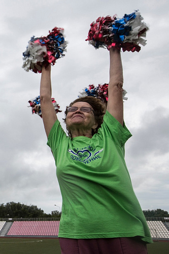 Серебряные чирлидеры - в женсовете г. Орска