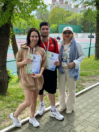 "Шахматы в движении" - семейный турнир по теннису