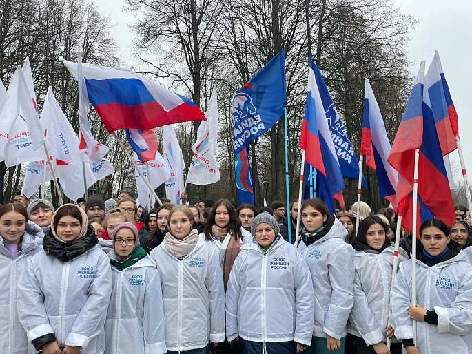 "Мы вместе" - митинг в Парке Победы г. Орла