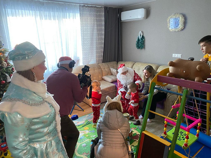 Праздник  с доставкой на дом для семей героев СВО