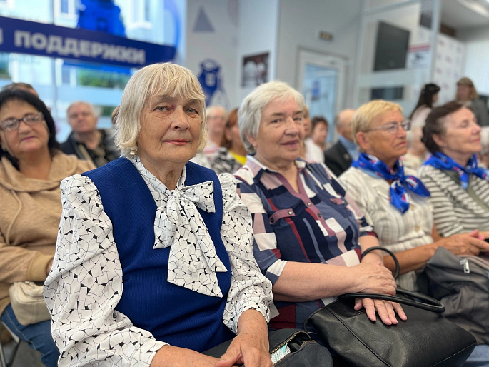 Ульяновские активистки провели мероприятие для женщин старшего возраста
