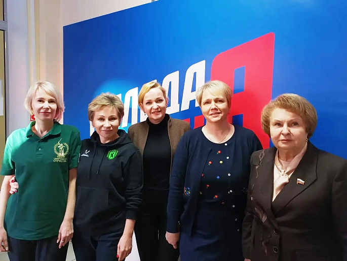 Юлия Белехова высоко оценила работу активисток Карелии