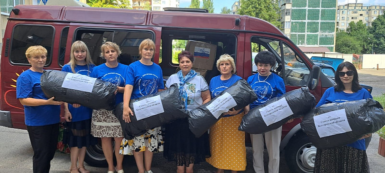 Важный груз от СЖР прибыл в Белгород