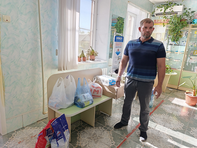 Дергачевский район оказывает помощь госпиталю