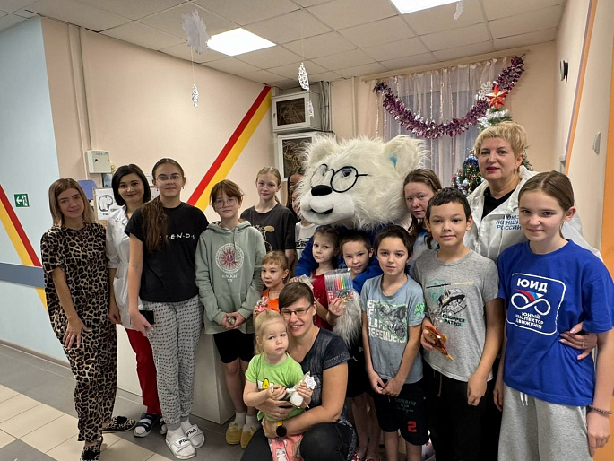 Творим добро для храбрых маленьких пациентов