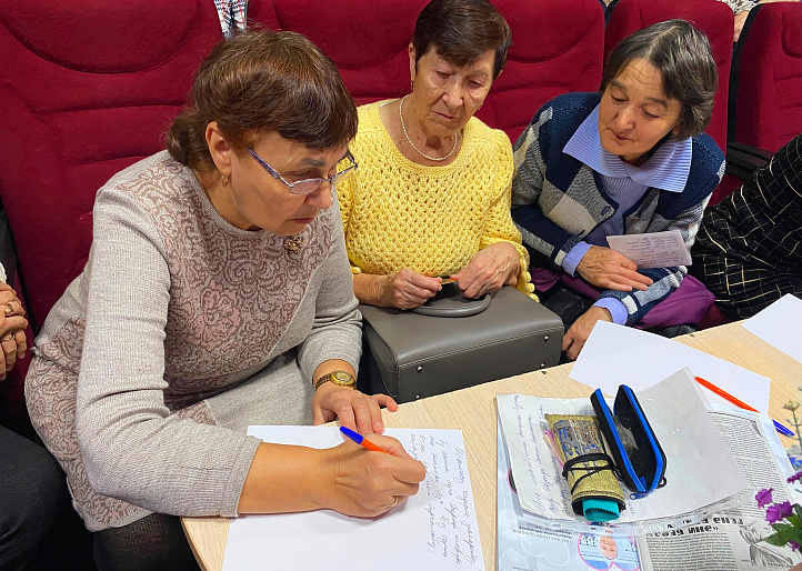 Женщины Татарстана пишут на передовую письма матери