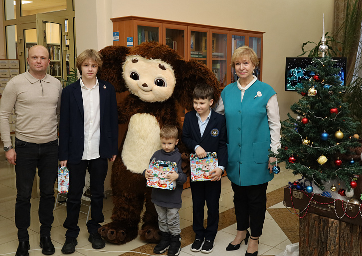 В Горьковке поздравили детей участников СВО