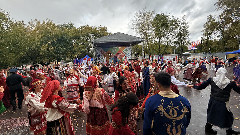 Московские союзницы - на VII Всероссийском этнографическом фестивале
