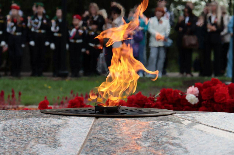 Омские активистки приняли участие в торжествах по случаю Дня Победы