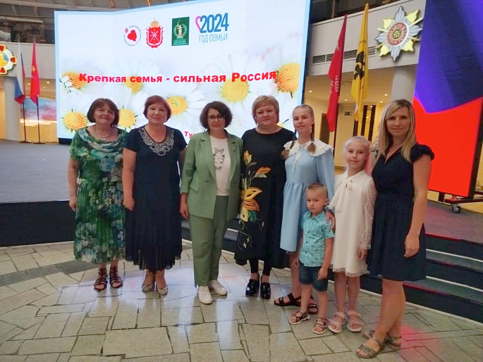 Тульские союзницы на фестивале семей воинов СВО