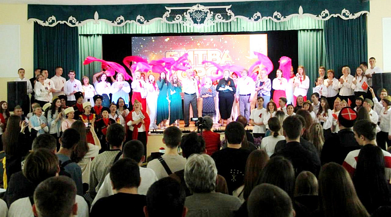 Фестиваль патриотической песни "Битва хоров" объединил поколения жителей Невинномысска