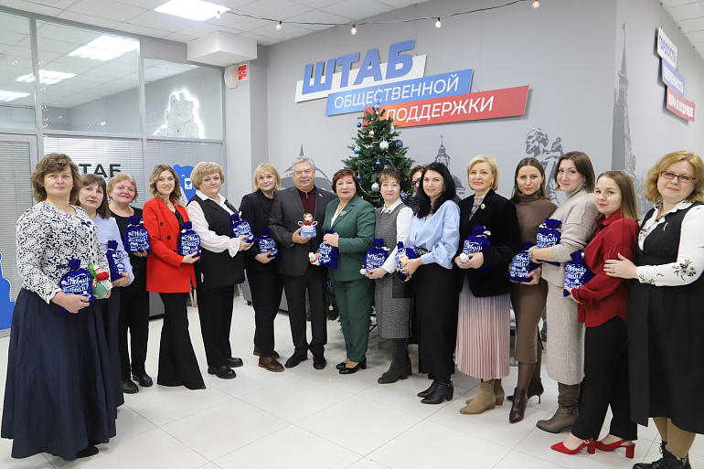 Тульские союзницы встретились с сенатором Российской Федерации Николаем Воробьевым