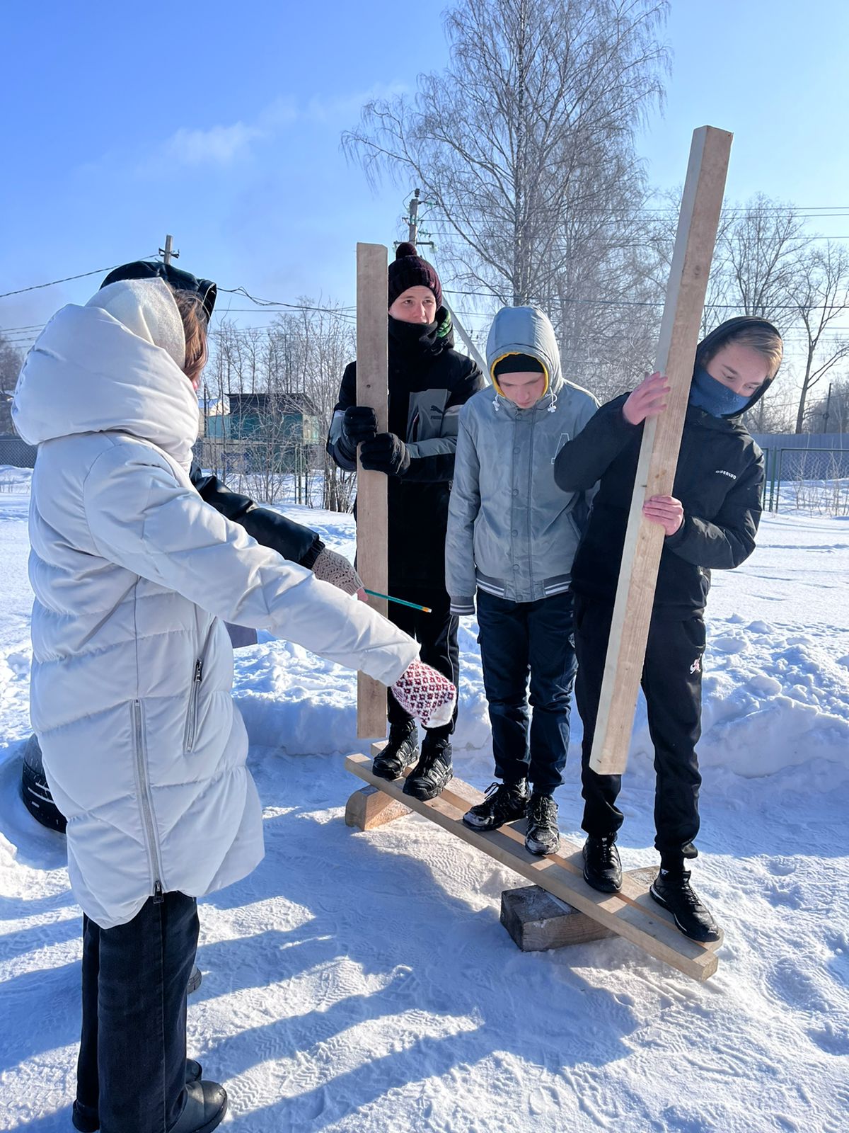Спортивная игра «Зарница» прошла в поселке Редкино Тверской области