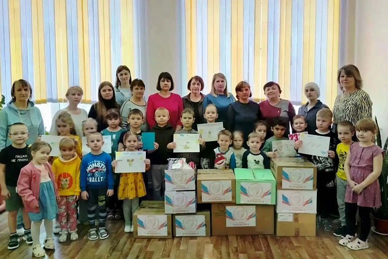 Детские сады республики участвуют в акции РО СЖР «С любовью из Мордовии»