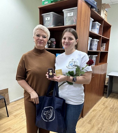 Активистка Новоуренгойского женсовета награждена медалью Союза женщин России