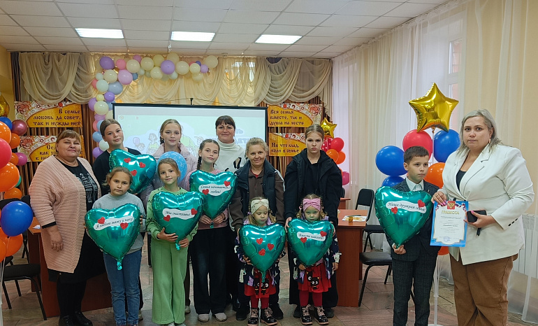 Праздничная программа «Многодетное счастье» состоялась в Тулунском районе