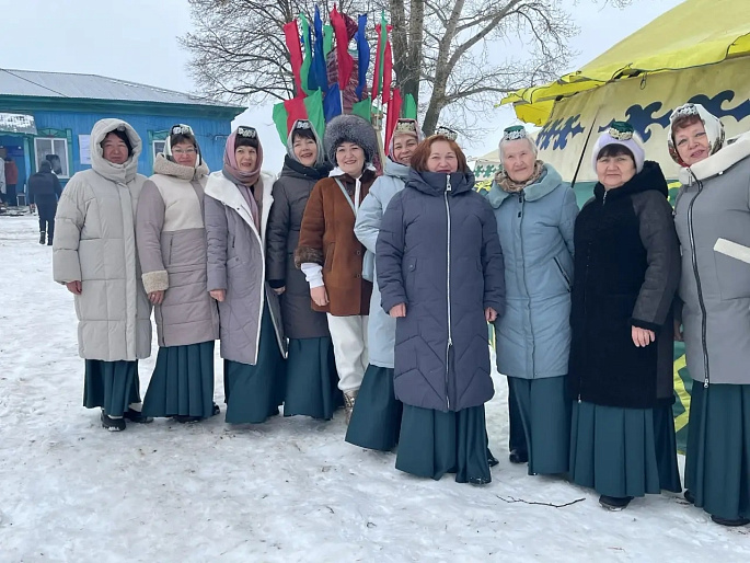 Активистки Бураевского женсовета Башкортостана - за трезвое село