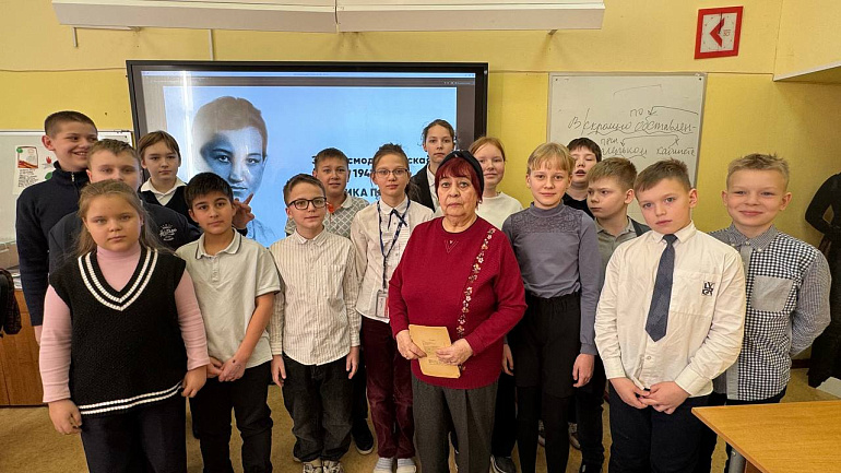 Женский актив Москвы провел лекцию «Зоя Космодемьянская - история подвига»