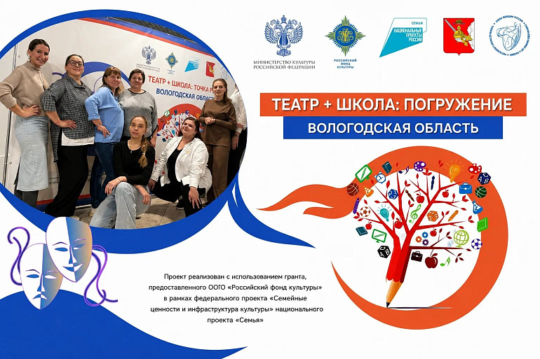 Скоро в Вологодской области стартует вводный курс по театральной педагогике