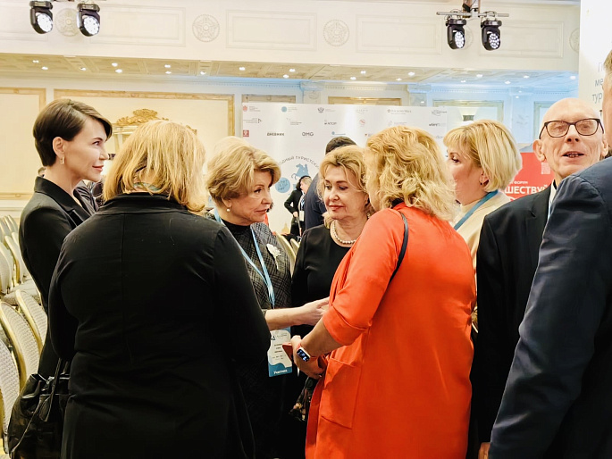 Санкт-Петербургское отделение Союза женщин России на туристском форуме «Travel Hub. Путешествуй!»