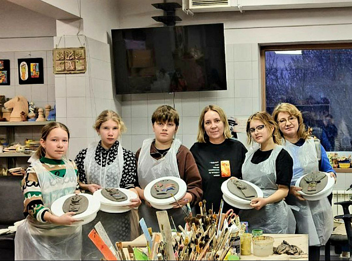 Проект "Наше Калужское" учит детей традиционным ремеслам