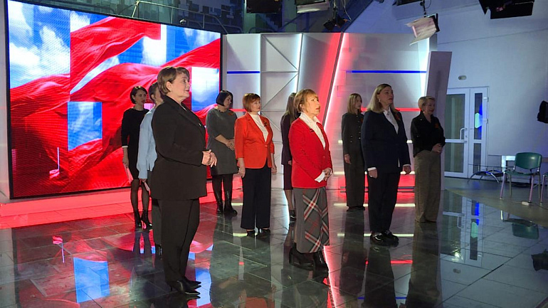 Хабаровские союзницы прочли стихотворение «Русской женщине» М. Исаковского