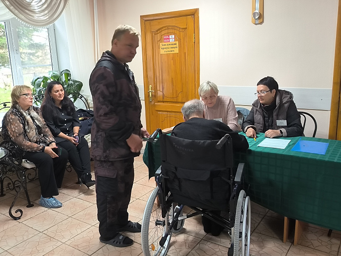 Лидер Томского РО СЖР приняла участие в мониторинге соблюдения избирательных прав на местных выборах