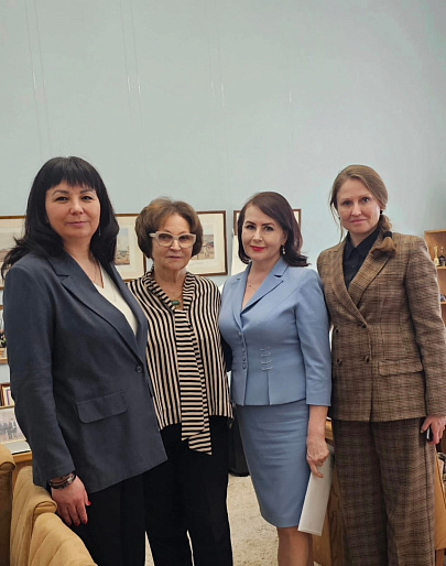 Делегация Союза женщин Башкортостана встретилась с президентом СЖР Екатериной Лаховой