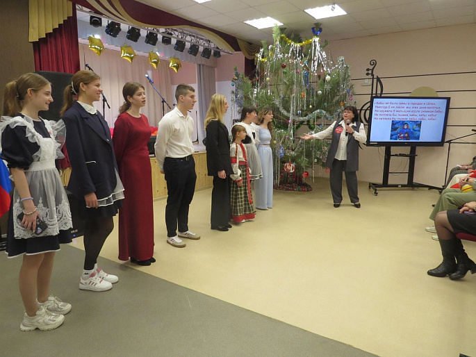 В канун Нового года состоялся Слет одаренных детей Добринского района