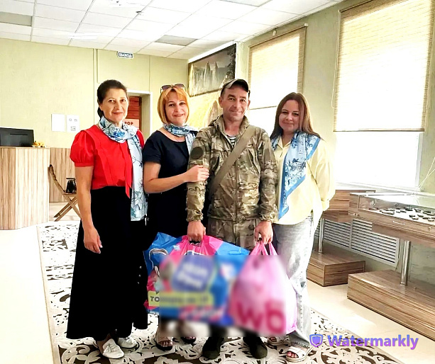 Усманский женсовет собрал гумпомощь на 300 тысяч рублей