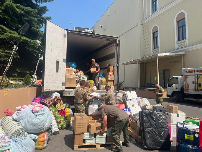Женский десант Дагестана направился в зону СВО и приграничье для оказания гуманитарной помощи