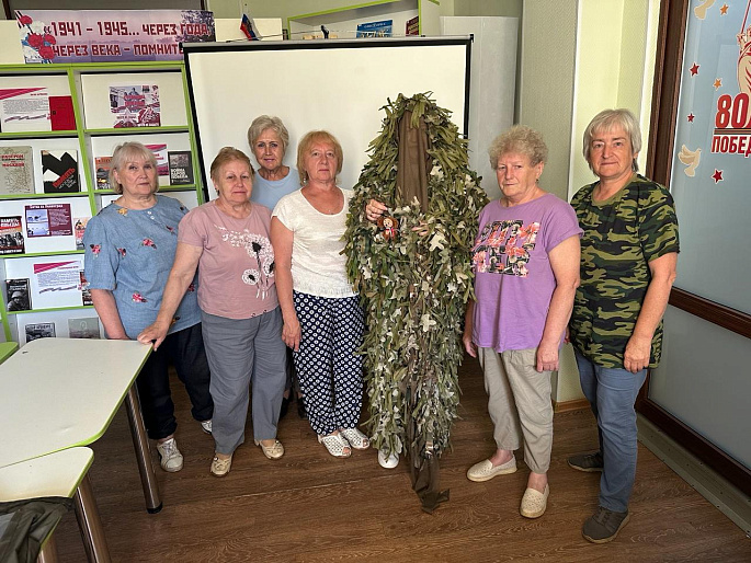 В Узловой прошёл мастер-класс по пошиву костюма "Леший"