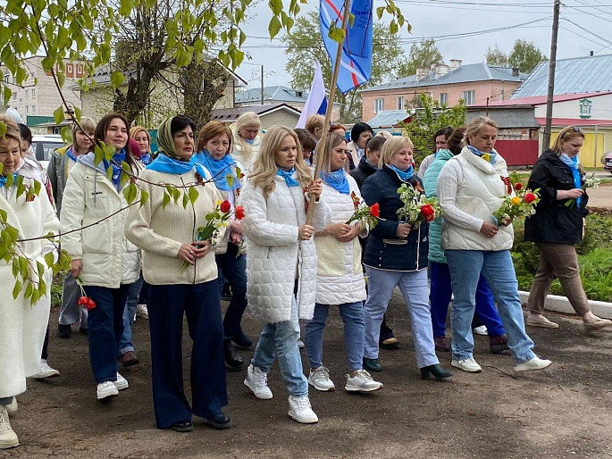 Женские лица Победы! Автопробег - 2024 женсовета Можги