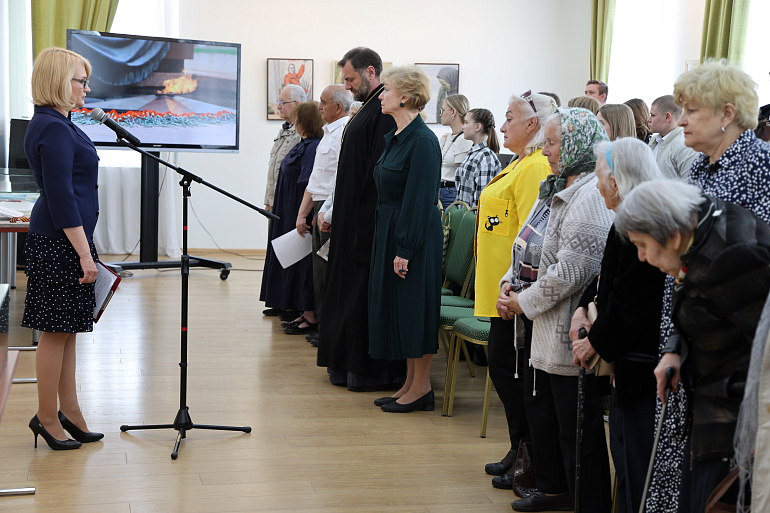 В Рязани прошел вечер памяти «Вдов солдатских нелегкие судьбы»