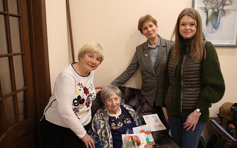 «Не стареют душой ветераны». Елизавета Михайловна Плотникова 