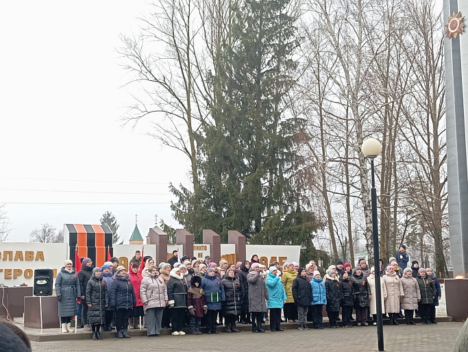 В Воловском округе прошли памятные и праздничные мероприятия