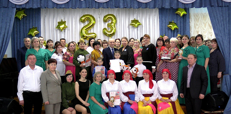 Посол культуры СЖР Нина Глотова приняла участие в мероприятиях, посвященных Дню защитника Отечества