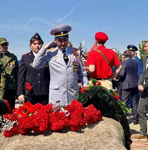 Марафон «Наследники Победы»: в ОЭЗ «Дубна» прошёл торжественный митинг в честь 9 Мая