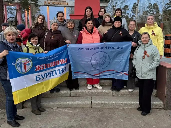 Женщины Бурятии организовали митинг памяти Героя Советского Союза Даши Жанаева