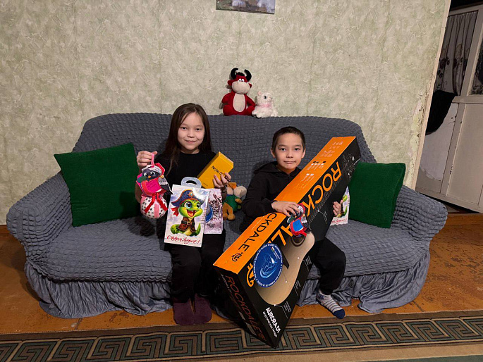 Тюменские союзницы исполняют мечты детей бойцов СВО