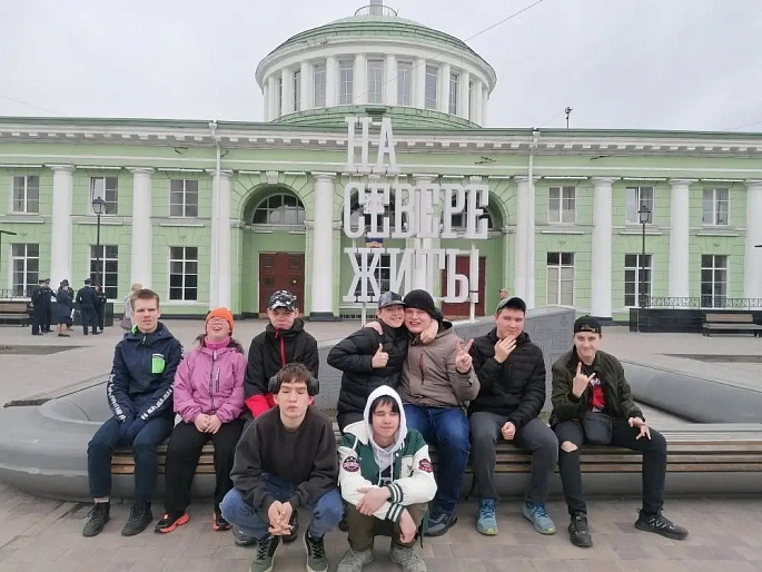 Мурманские союзницы вместе со школьниками побывали на Поезде Победы