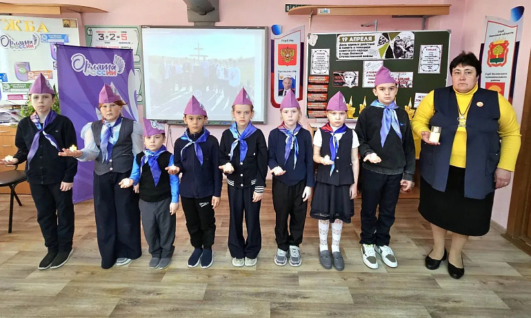 Воловский женсовет рассказал школьникам о преступлениях гитлеровских оккупантов